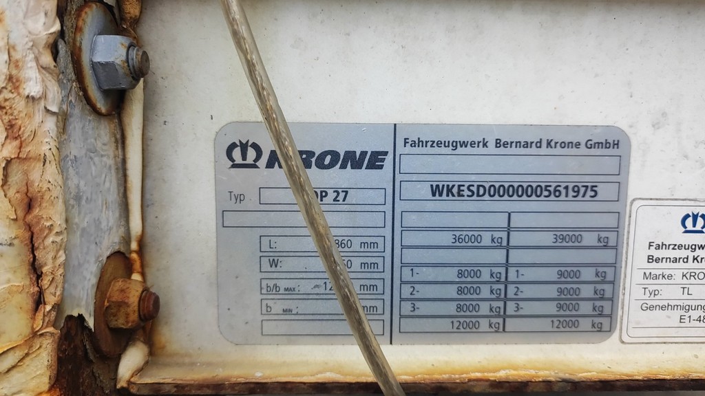 Krone, Sdp27, 2013